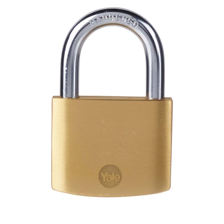 Yale Brass Padlock 50mm 