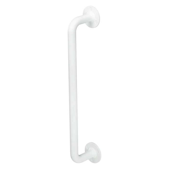 Matt White Steel Safety Grab Rail 25mm x 457mm