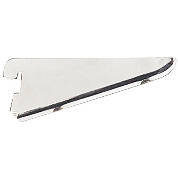 Chrome Twinslot Shelving Bracket