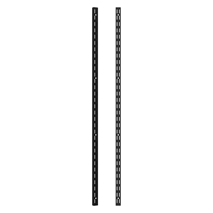 Matt Black Twinslot Shelving Upright 78"