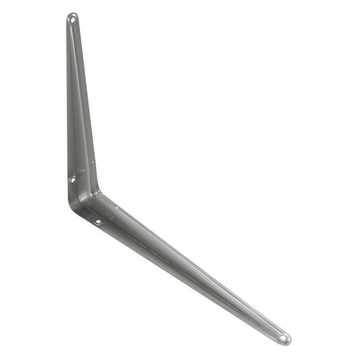 London Grey Shelf Bracket 100 x 125mm