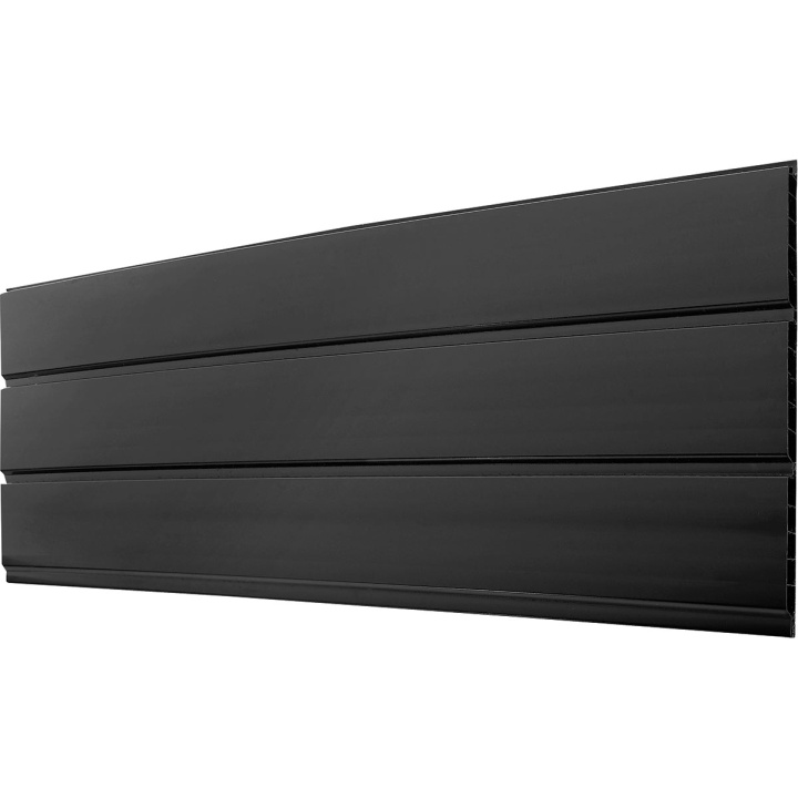 Hollow Soffit Board Black 300mm x 5m