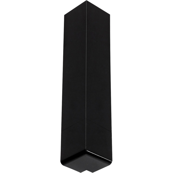 300mm External Fascia Corner Joint Black