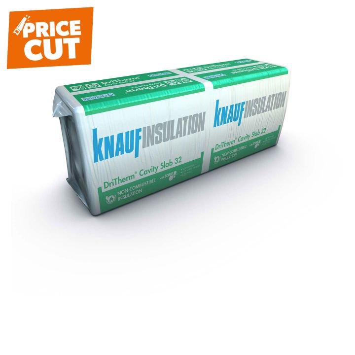 Knauf Insulation DriTherm Cavity Slab 32 100mm 3.276m²