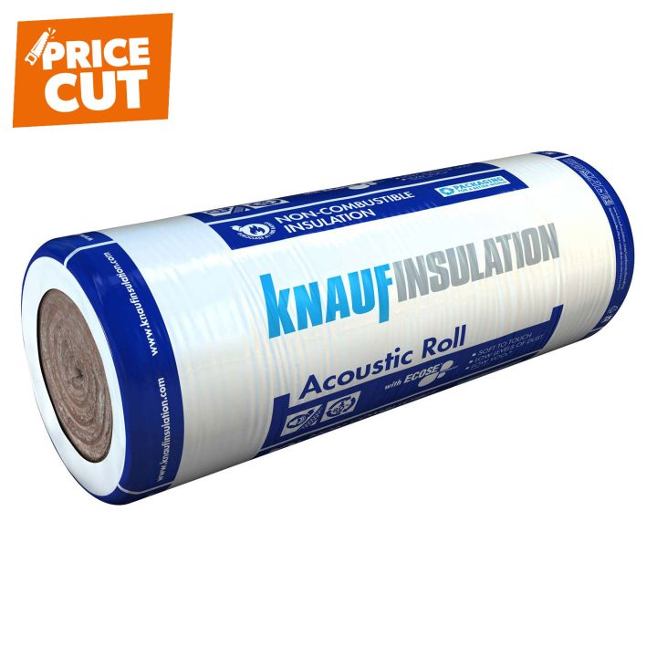 Knauf Insulation Acoustic Roll 100mm Covers 12.36m²