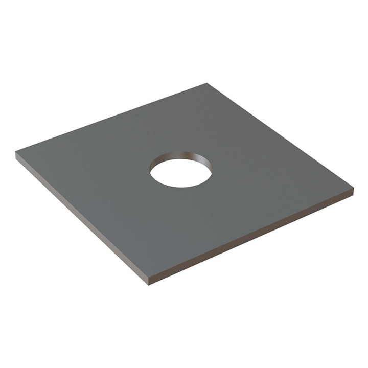 Square Plate Washer M12 50 x 50mm Trade Pack of 100