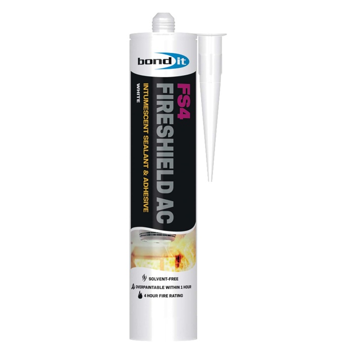 Bond It Fireshield Intumescent Sealant White 300ml