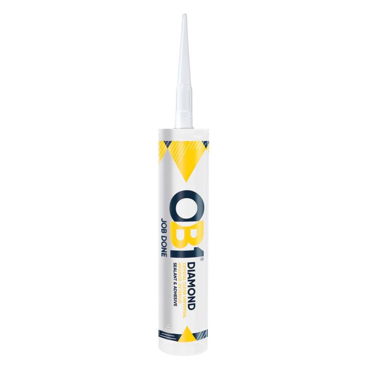 OB1 Diamond Crystal Clear Universal Sealant & Adhesive 290ml