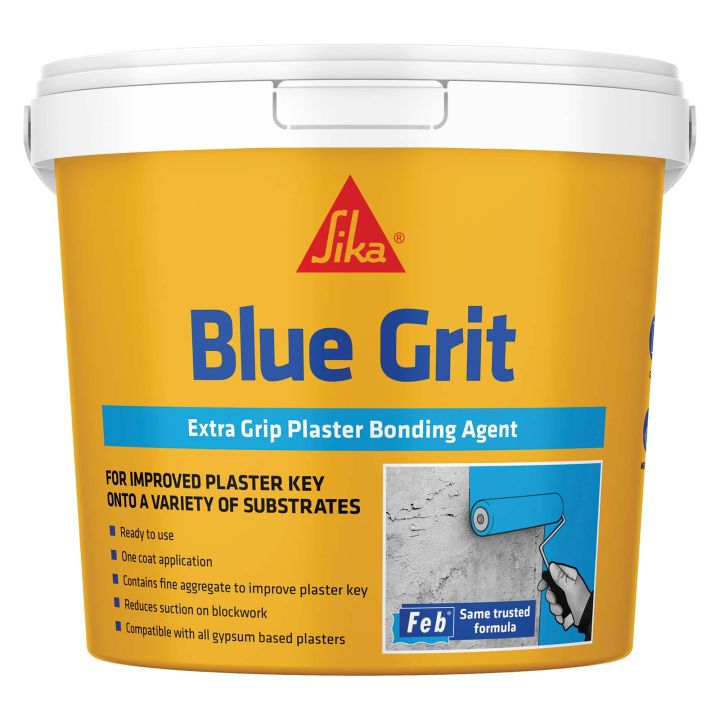 Febond Blue Grit Plaster Bonding Agent 10L