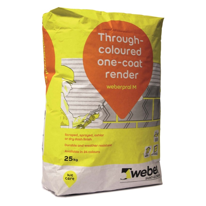 Weberpral M Render Ivory 25kg