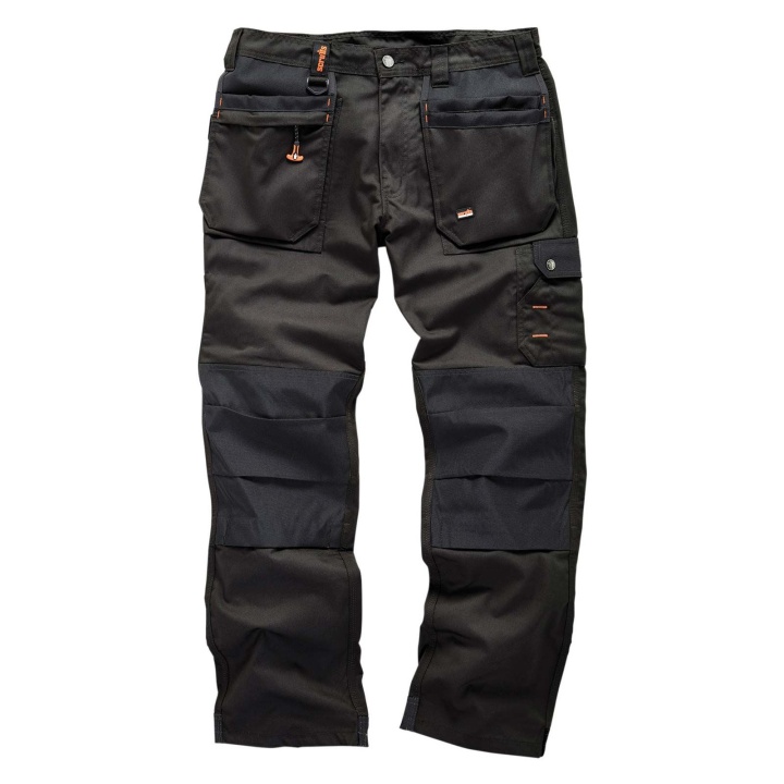 Scruffs Worker Plus Black Trouser