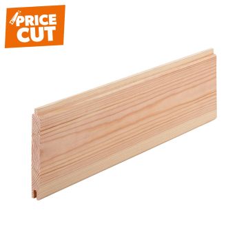 Softwood Cladding 100 x 19mm (4" x 0.75") NOM PEFC