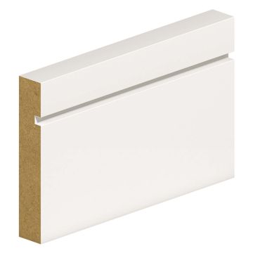 Primed MDF Grooved Skirting FSC®