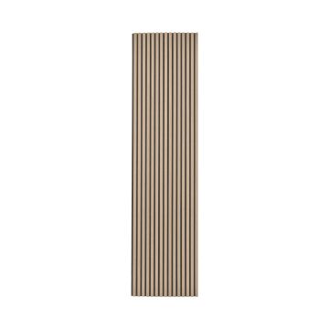 Acoustic Slat Wall Panel Walnut 2400 x 605mm 