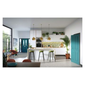 4 Panel Textured Internal Fire Door FD30 1981 x 762 x 44mm (6'6" x 2'6")