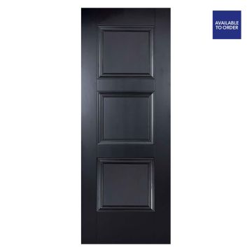 Amsterdam Primed Black FD30 Fire Door