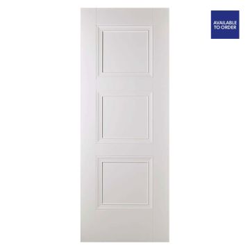 Amsterdam Primed White FD30 Fire Door 