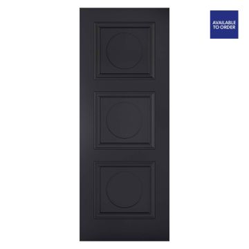 Antwerp Primed Black FD30 Fire Door