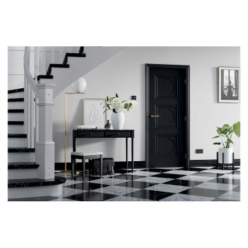 Antwerp Primed Black FD30 Fire Door