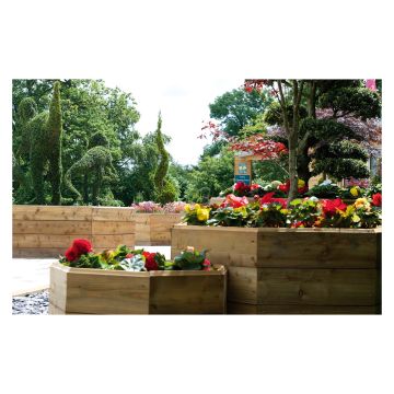 Heavy Duty Larch T&G Treated Green Utility Board 200 x 47 x 3600mm (8" x 2") FSC®