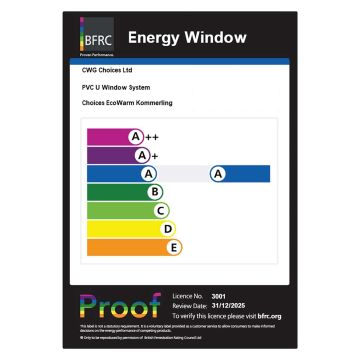 Smart Security Clear Glazed Right-Hung uPVC Window 1190 x 1190mm 