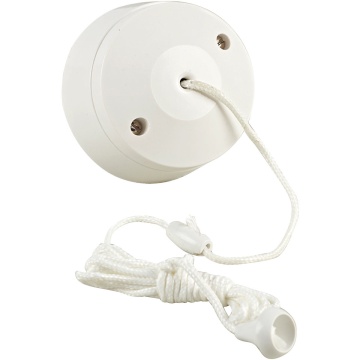 1 Way 6A Ceiling Pull Switch White 