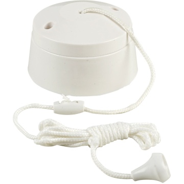 1 Way 6A Ceiling Pull Switch White 