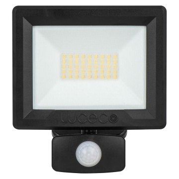Luceco Essence 30W PIR Floodlight 4000K IP65