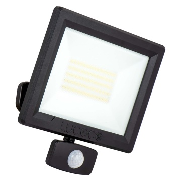 Luceco Essence 50W PIR Floodlight 4000K IP65