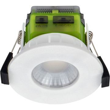 Luceco F Type MK2 Flat Fire Rated Downlight 2/3/4/6000k 4/6W Selectable