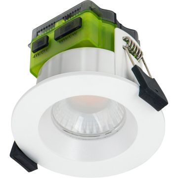 Luceco F Type MK2 Regressed Fire Rated Downlight 2/3/4/6000k 4/6W Selectable