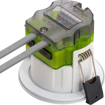 Luceco F Type MK2 Regressed Fire Rated Downlight 2/3/4/6000k 4/6W Selectable