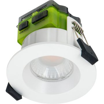 Luceco F Type MK2 Regressed Fire Rated Downlight Dim2Warm 4/6W Selectable