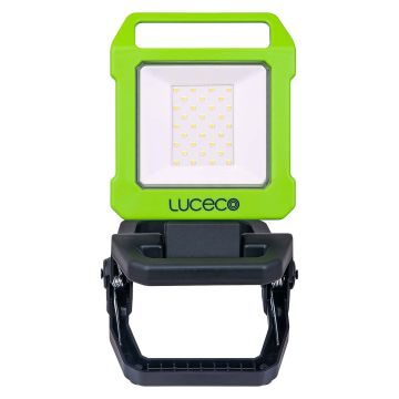 Luceco 9W Rechargeable Folding Clamp Worklight 1000LM 6500K