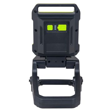 Luceco 9W Rechargeable Folding Clamp Worklight 1000LM 6500K