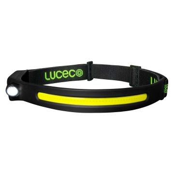 Luceco Rechargeable Flexible LED Headtorch with Motion Sensor 