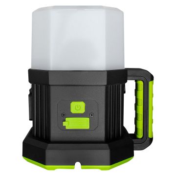 Luceco Hurculous 240V Open Area Worklight 7150LM 6500K with 13A Power Outlet