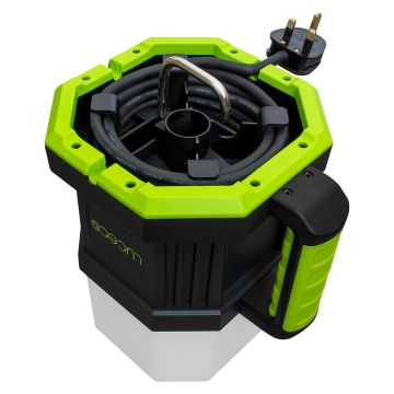 Luceco Hurculous 240V Open Area Worklight 7150LM 6500K with 13A Power Outlet