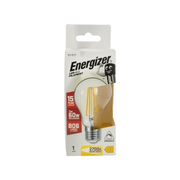 Energizer Filament LED Light Bulb GLS 806LM ES / E27