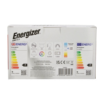 Energizer LED Daylight Light Bulbs GLS 806LM BC / B22 Pack of 4