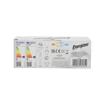 Energizer LED GU10 Cool White Spotlights 345LM 50° Pack of 4