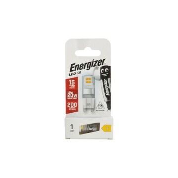 Energizer LED G9 Daylight Light Bulb 1.8W 200LM 6500K