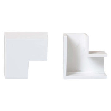 Cable Trunking Flat Angle 16 x 16mm Pack of 2