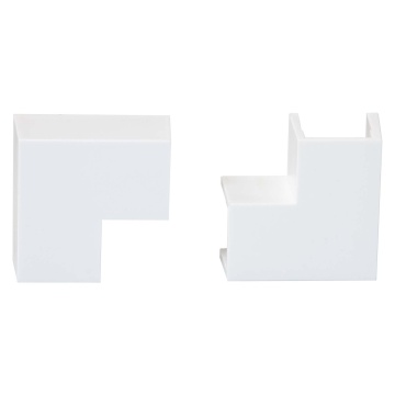 Cable Trunking Flat Angle 16 x 16mm Pack of 2