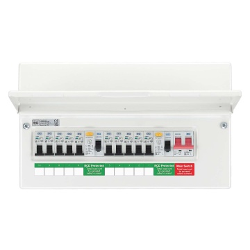 BG Fortress 16 Module 10 Way Consumer Unit