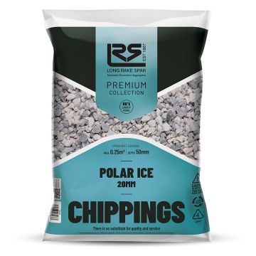 20mm Polar Ice Chippings Large Bag