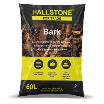 Hallstone Bark Mulch 60L