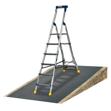 Werner Aluminium AdjustaStep PRO 6 Tread Step Ladder