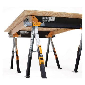ToughBuilt C700 Sawhorse / Jobsite Table Twin Pack