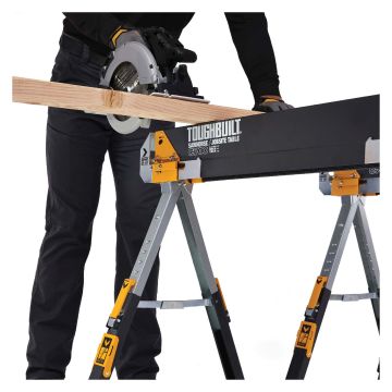 ToughBuilt C700 Sawhorse / Jobsite Table Twin Pack